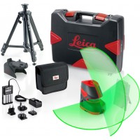 Leica Lino L2G+ + TRI70 állvány + NiMH elemek + Töltő kofferban